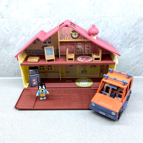 Playset casa famiglia bluey - playset,