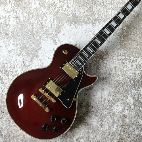 Chitarra elettrica wine red - wine,