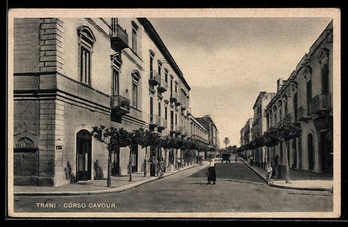 Trani corso cavour con - cavour,