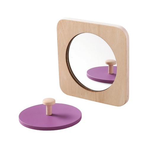 Gioco legno con specchio - in,
