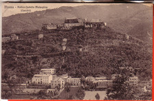 CARTOLINA  MASSA  VIAGGIATA 1915 ANTICO CASTELLO MALASPINA E CARCERI  REGALO OCC