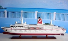 Modellino di nave fatto a mano