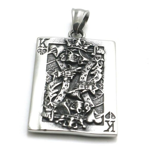 Collana ciondolo acciaio inox