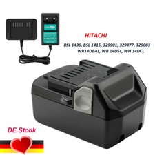 Batteria/caricabatterie agli ioni di litio 14,4 V 6000 mAH per Hitachi BSL1430 BSL1415 UB18DSL DV 14DSL