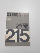 USO MANUTENZIONE FIAT TRATTORE 215 OPERATOR'S MANUAL TRACTORS ORIGINAL ED ITA 65