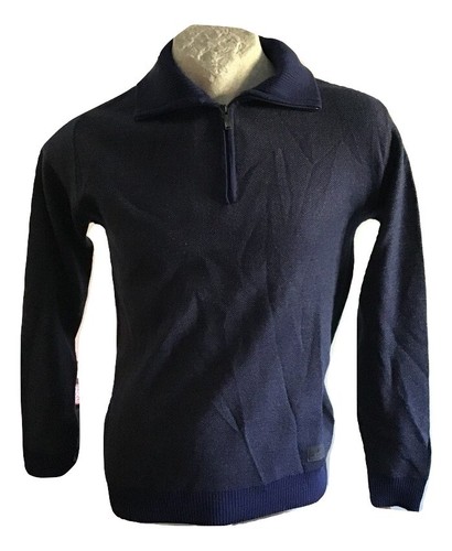 Del mare maglione mezza - mezza, zip