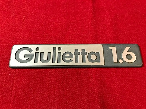 Alfa romeo giulietta logo - giulietta, 1.6