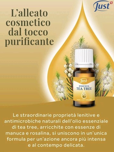 Olio essenziale tea tree - essenziale, just