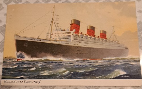 Paquebot queen mary carte - "queen, mary"