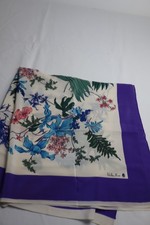 VALENTINO 100% SETA SILK TIE SCARF FOULARD MADE IN ITALY VINTAGE CLASSIC