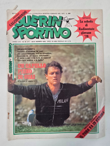 Rivista guerin sportivo - guerin,