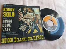 BOBBY SOLO RINGO DOVE VAY 100000 DOLLARI PER RINGO     ITALY 45 7" EX++/NMINT