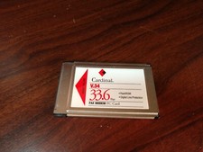 Scheda PC Modem Fax Cardinal