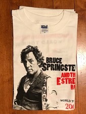 T-shirt pesante bianca vintage