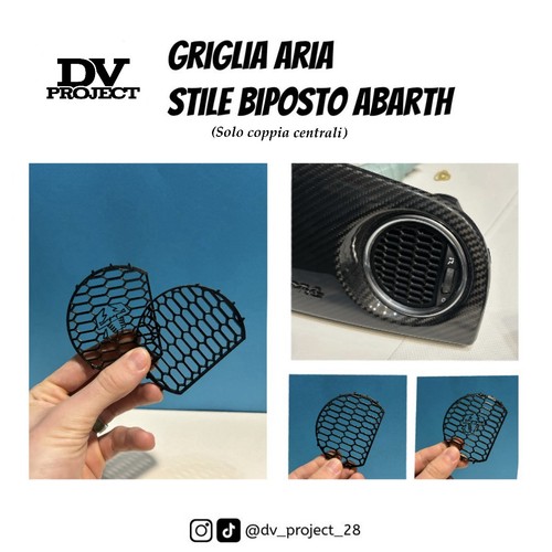 Griglia aria stile biposto - aria,
