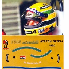 Decals 1.12 1/12 AYRTON SENNA