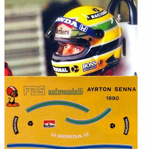 Decals 12 ayrton senna - 1.12,