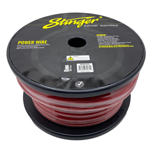 Rotolo cavo audio - 50', stinger