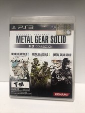 METAL GEAR SOLID HD COLLECTION PS3 USA COMPLETO