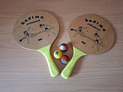 Vintage due racchette legno - vintage, in