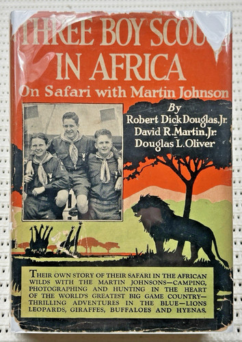 Three boys scouts africa on - africa,