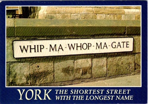 Cartolina york north - cartolina, york,