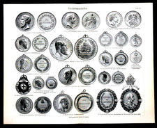 1909 Old  LITOGRAFIC PRINT: NR