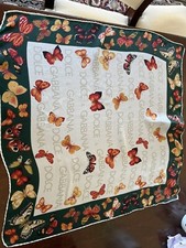 MERAVIGLIOSO FOULARD/STOLA/SCARF 100% SETA ORIGINALE DOLCE E GABBANA