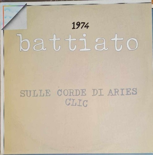 Battiato 1974 sulle - 1974,