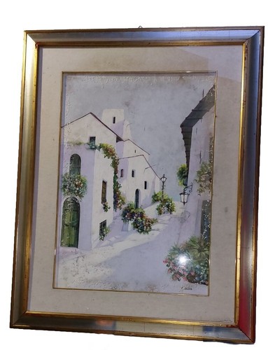 Quadro olio tela paesaggio - quadro,