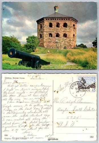 Cartolina skansen kronan - cartolina,