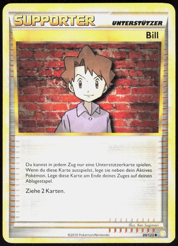 Bill 123 pokemon non - bill, comune