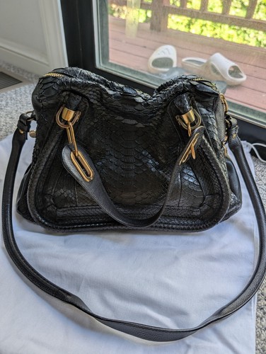 Autentica borsa chloé black - chloé,