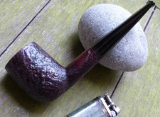Ashton Pebble Grain LX M.i. Inghilterra 14 pipa pipa pipa 9 mm