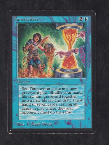 Magic mtg timetwister beta - -,