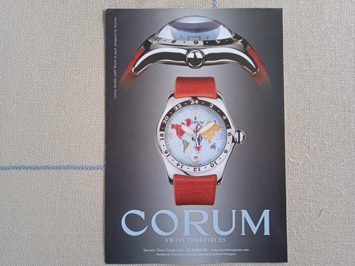 Corum bubble gmt - bubble,