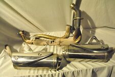 SCARICO COMPLETO DI COLLETTORI TERMINALI STREET TRIPLE 2007 2012 ORIGINALE