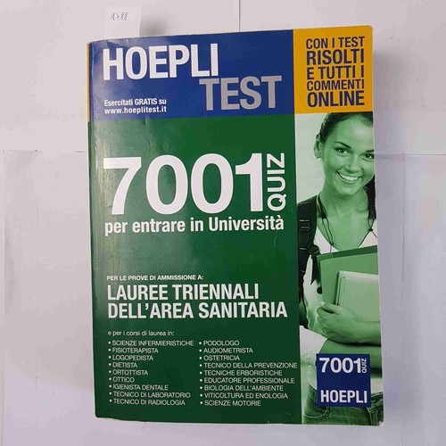 Hoepli test 7001 quiz - test, lauree