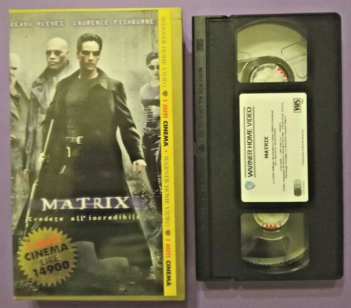 Vhs matrix film fantascienza - vhs,