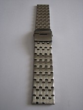 CINTURINO ACCIAIO SOLIDO ANSA DRITTA 22 mm. NUOVO