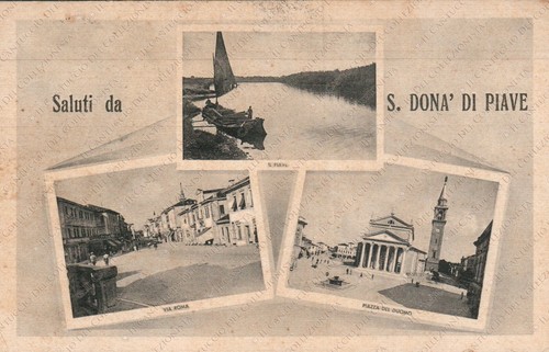 1954 saluti san donà di - 1954, s.