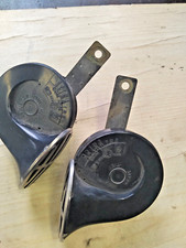 Coppia trombe epoca x moto