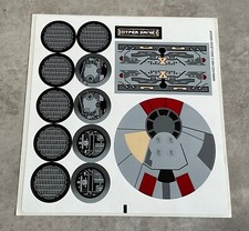 LEGO Star Wars 4504 Millennium Falcon foglio adesivo originale inutilizzato