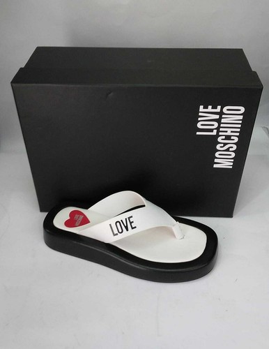 Moschino infradito bianco - moschino,