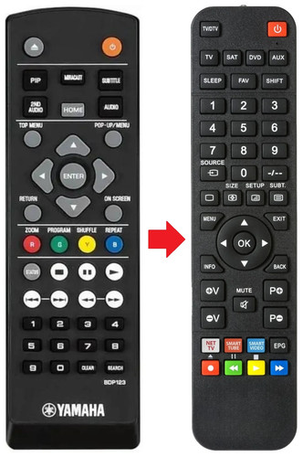Telecomando adatto per - , yamaha
