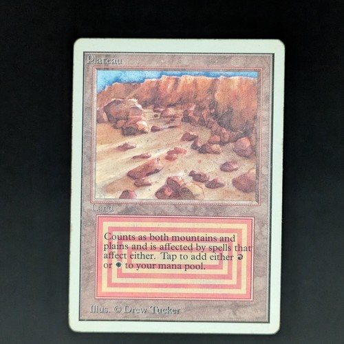 Mtg plateau - mtg, (pl)