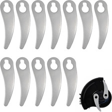 Lame per Tagliaerba Metallo,  12 Pezzi Lame per Decespugliatore, Lame Tagliaerba