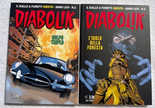 Diabolik inedito 3 lotto - diabolik,