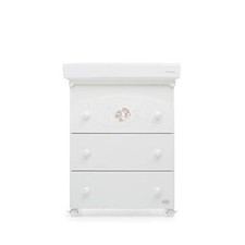 Foppapedretti Babyfly Bagnetto Fasciatoio, 47 x 69 x 89 cm, 31 Kg, Bianco