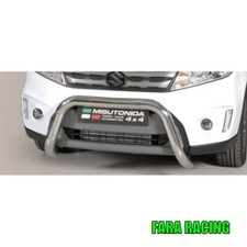 Misutonida EC/SB/386/IX Bull-Bar omologata INOX diam.76 per SUZUKI Vitara 15>